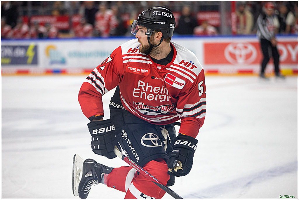 PENNY DEL; Koelner Haie-Adler Mannheim; Koeln, 26.03.2023